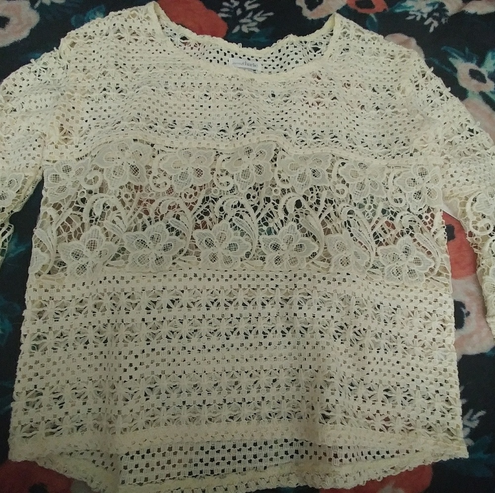 Crochet top size Medium